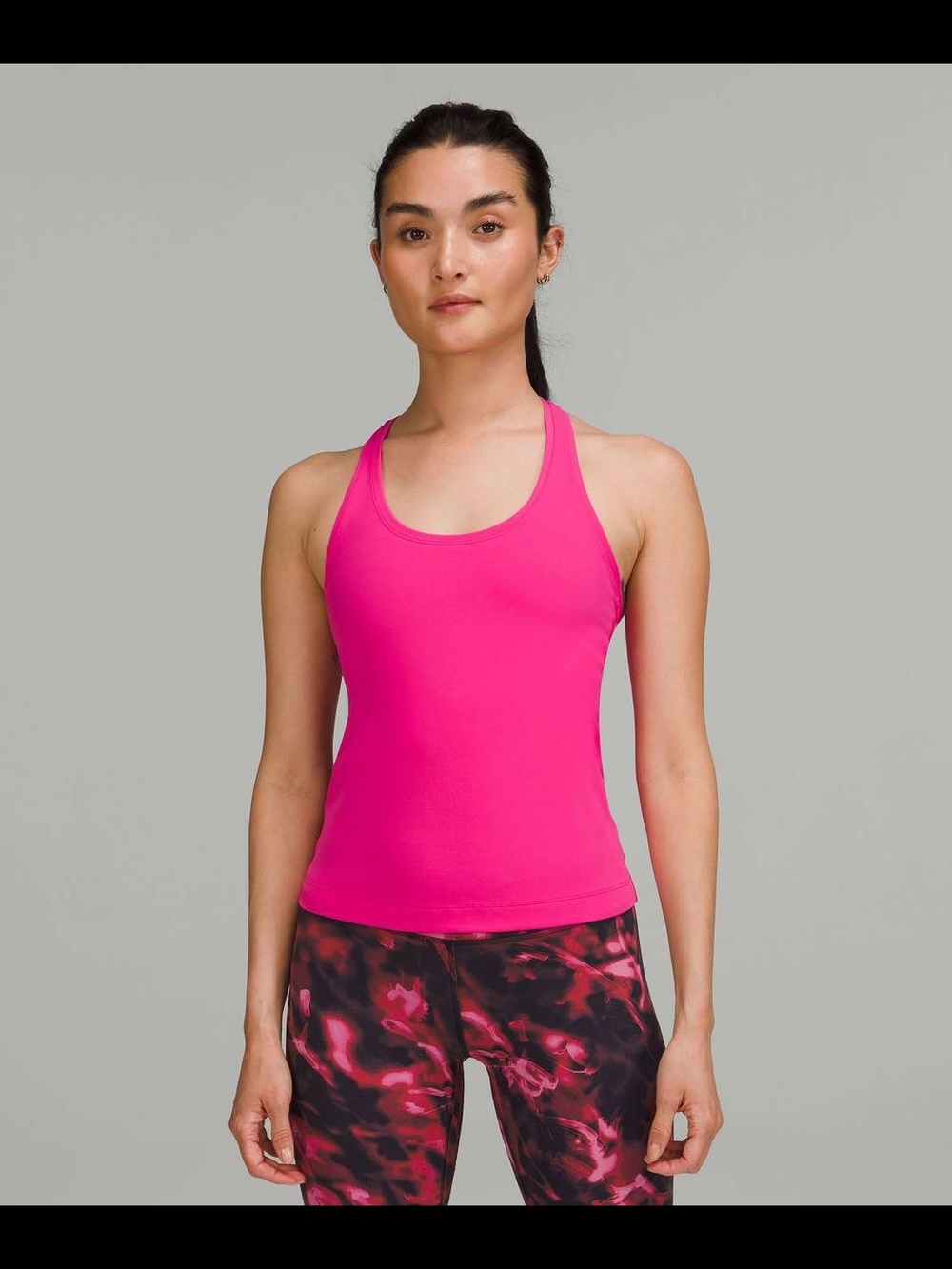 lululemon athletica Hot Pink Racerback Tank Top